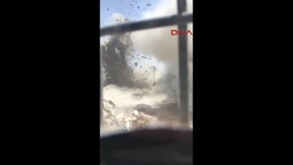 Nusaybin'de Eyp Nin Patlama Anı Böyle Görüntülendi
