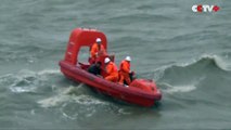 All Three Crew Members Rescued from Sunken Ship at Estuary of Yangtze River