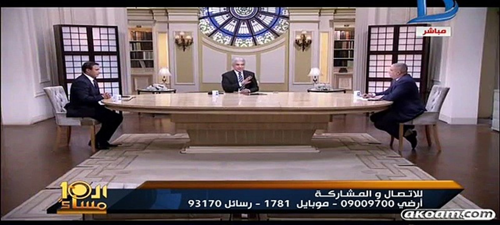 كاملا لقاء أحمد شوبير وأحمد الطيب ومشاجرة بالايدي على الهواء مباشرة مع الاعلامي وائل الابراشي - العاشرة مساء - قناة دريم