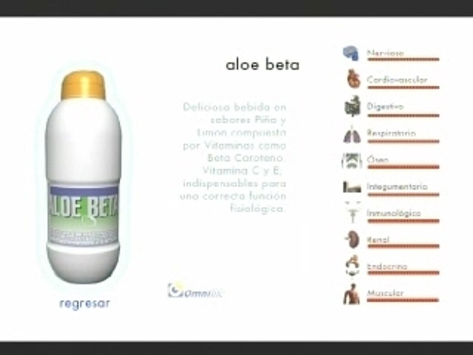 Aloe beta.