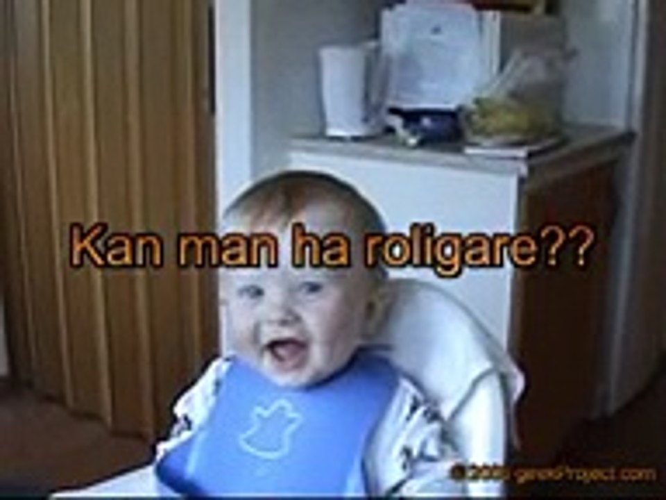baby laughing