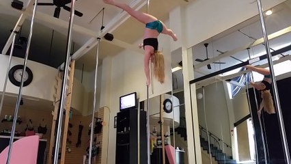 Fail en pole dance !