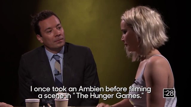Jennifer Lawrence avoue avoir tourné sous calmant pendant The Hunger Games !