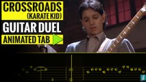 Crossroads Guitar Duel - Animated Tab