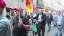 Manifestation des retraités à Bordeaux