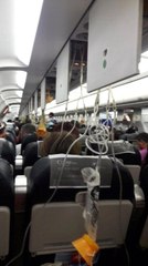 Kabin Basıncı Düşen Uçağın Oksijen Maskeleri Açıldı