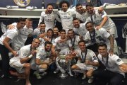 Así celebraron la undécima los jugadores del Real Madrid
