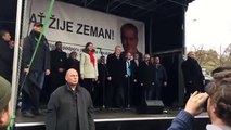 Projev Miloše Zemana Praha - Albertov 17. 11. 2015