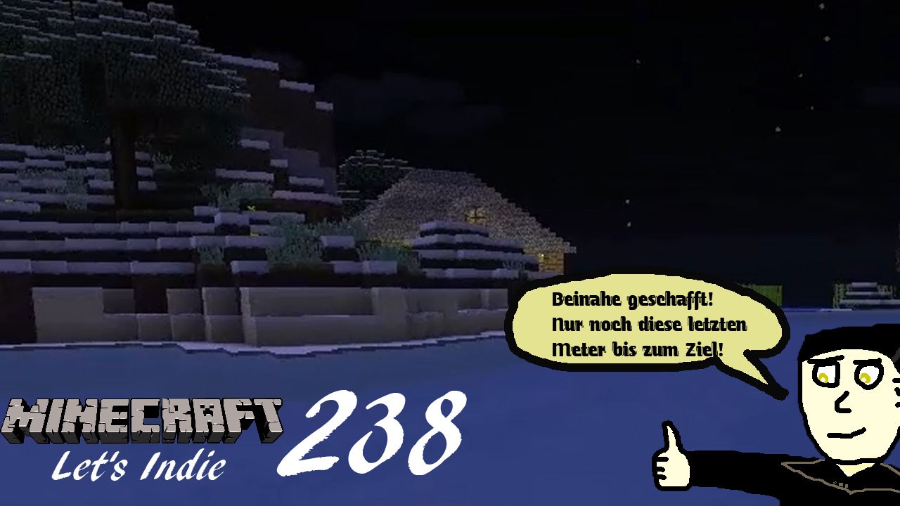Minecraft Let's Indie 238: Heimkehr mit letzter Kraft
