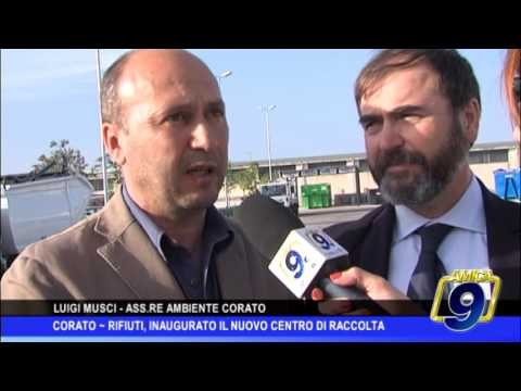 Corato | Rifiuti, inaugurato il nuovo Centro di raccolta