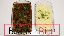 Rajma Chawal - Red Kidney Beans With Boiled Basmati Rice!