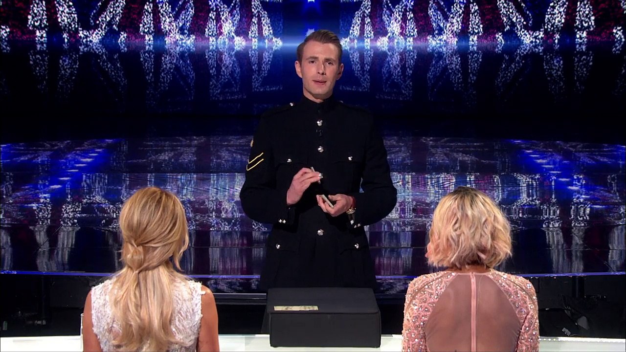 Military magic man Richard Jones we salute you! _ Grand Final _ Britain’s Got Talent 2016 -