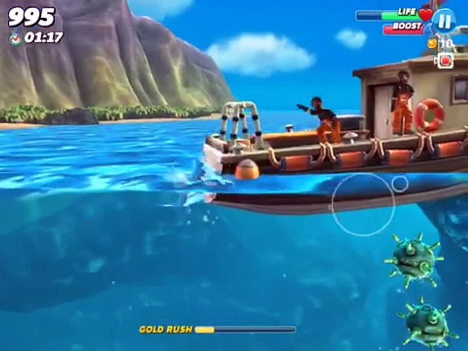 Hungry Shark World - How To Find Hidden Place in Arabian Sea