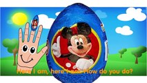 Finger Family Kinder Surpise Eggs Angry Birds Peppa Pig Mickey Mouse And Scooby Doo video snippet