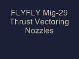 RC FLYFLY Mig-29 Thrust Vectoring Nozzles