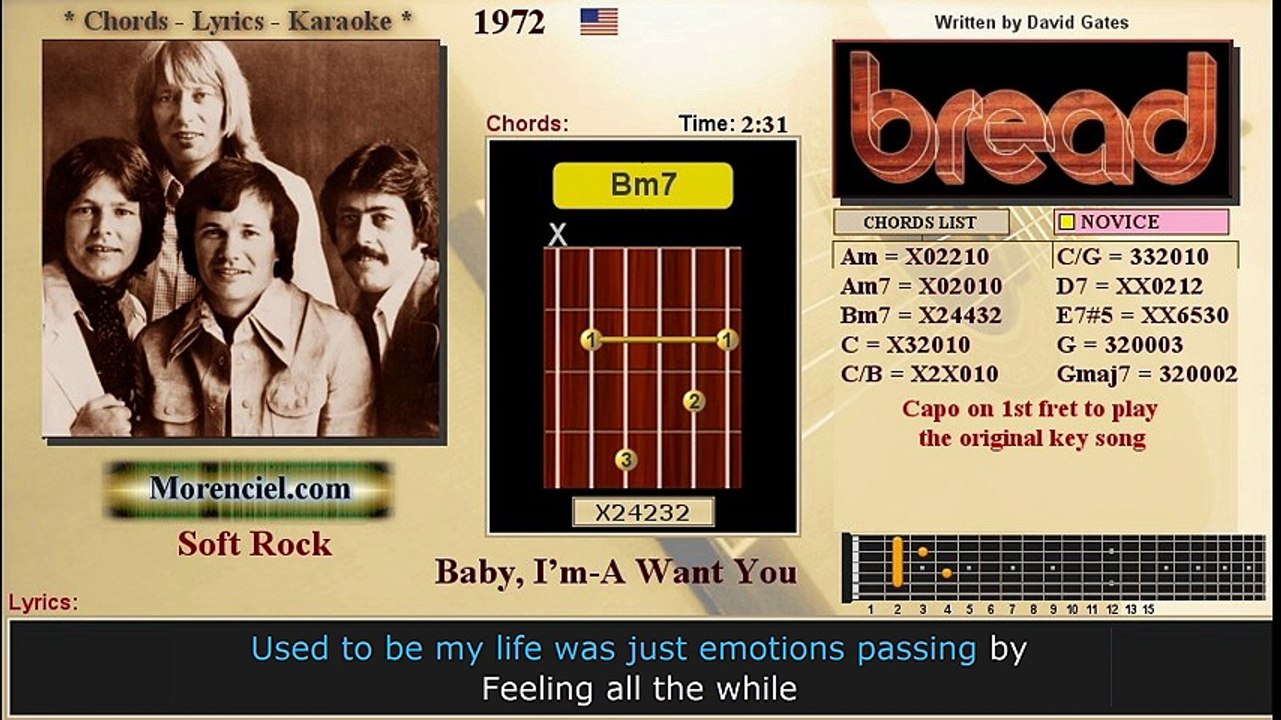 Baby, I’m-A Want You - Bread