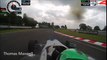 Onboard Massive airborne crash for Vaidyanathan at Oulton Park