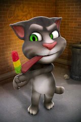 talking tom - tom ha un allergia ai gelati e ai peperoncini