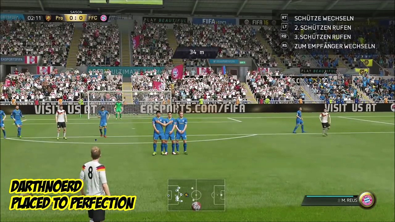 Fifa 16 - TOP 10 GOALS OF THE WEEK #28