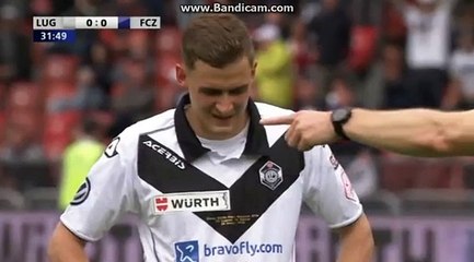 Bottani ( Penallty Missed) (0:0) Lugano vs FC Zurich (2016.05.29)