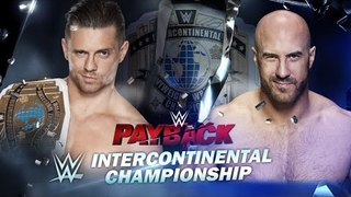 Cesaro vs. The Miz - Intercontinental Championship Match- SmackDown, May 26, 2016