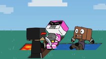 Captain Sparkles Minecraft | CaptainSparklez Animated: SKYBLOCK FAIL (Minecraft)