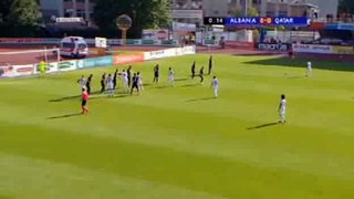 Abdulkarim Hasan Fadlalla Goal - Albania vs Qatar 0-1