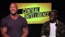 Central Intelligence - Dwayne Talks Rocky Transformation
