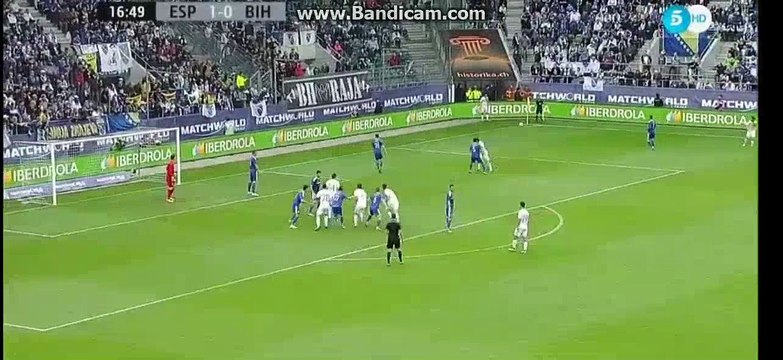 Nolito second GOAL - Spain 2-0 Bosnia and Herzegovina - 29-05-2016