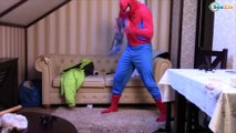 Superheroes in real life! w/ Spiderman & Batman & Frozen Elsa. Crazy jokes. Compilation