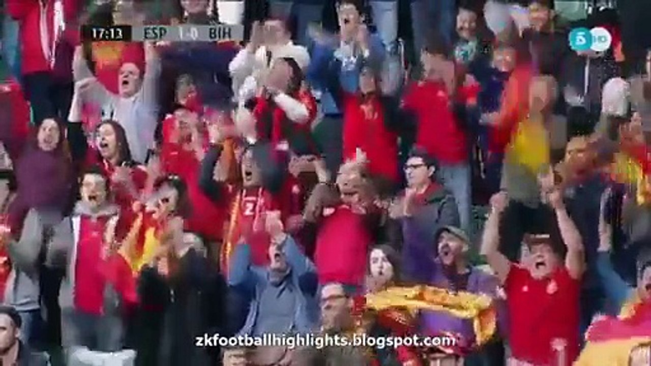 All Goals - Spain 3-1 Bosnia & Herzegovina 29.05.2016 HD