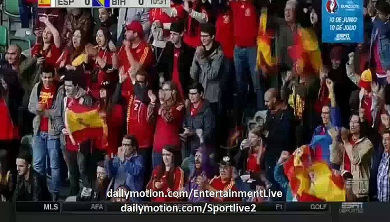 Nolito Goaaal Spain 1-0 Bosnia- Herzegovina Friendly Match