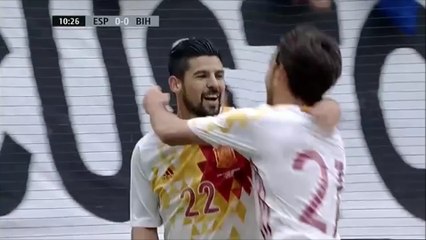 Nolito Goal vs Bosnia-Herzegovina (1-0) HD