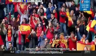 Nolito 2 nd Goaaal - Spain 2-0 Bosnia- Herzegovina