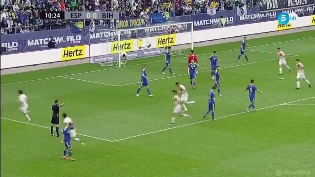 Nolito amazing Goal - Spain vs Bosnia y Herzegovina 1-0 Friendly Match 29-05-2016 HD