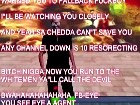 RACIST ILLUMINATI FREEMASON CHINESE CHINK MONKEY CAUGHT ON TAPE vs ISRAELITE MOOR