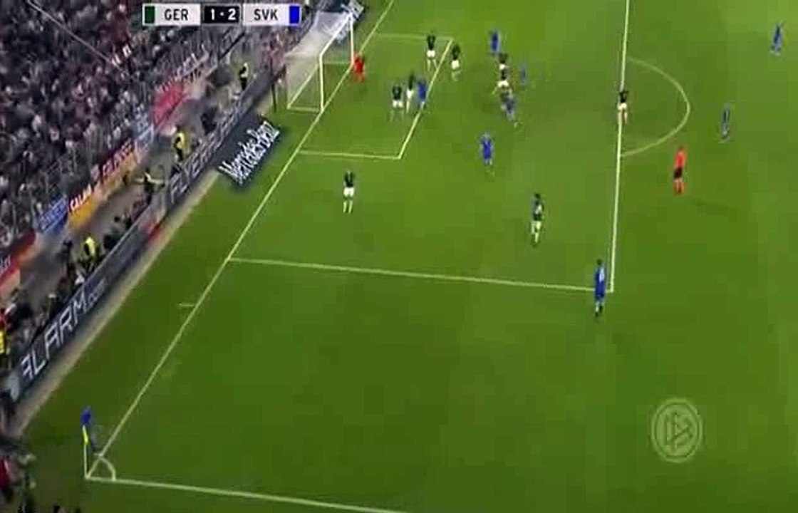 Michal Duris Goal 1-2 Germany vs Slovakia