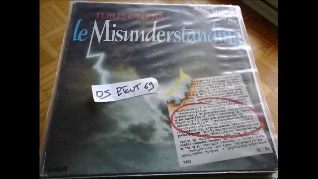 IDRIS CHEBA -LE MISUNDERSTANDING(RIP ETCUT)RCA VICTOR REC 82