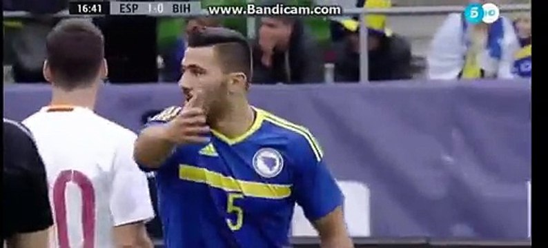 Half Time Goals - Spain 2-1 Bosnia 29.05.2016