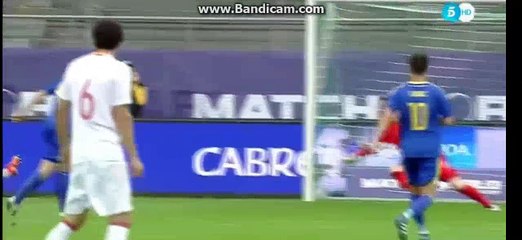 Miralem Pjanic incredible MISS- Spain 2-1 Bosnia -29-05-2016