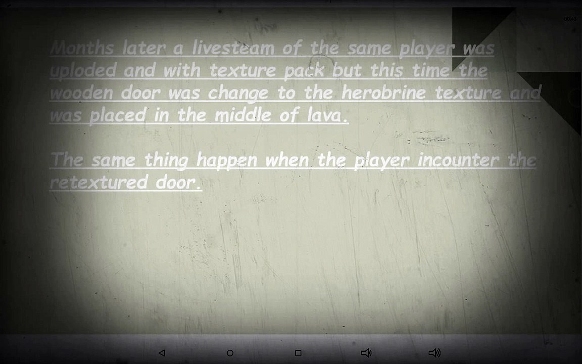 CREEPY PASTA MGAMING MYTHS MINECRAFT : the HEROBRINE.