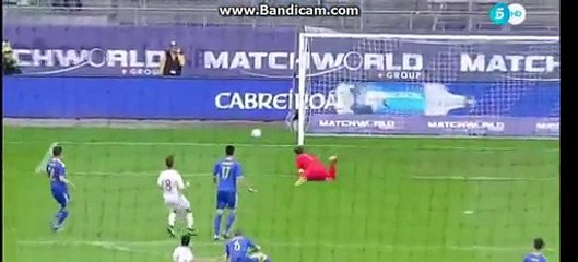 Pedro super Power SHOOT - Spain vs Bosnia -29-05-2016