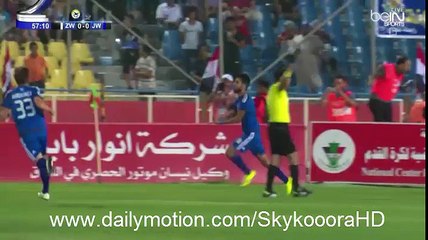 أهداف مباراة الزوراء و القوة الجوية 0-2 بتعليق علي لفتة (29-5-2016) - نهائي بطولة كأس العراق