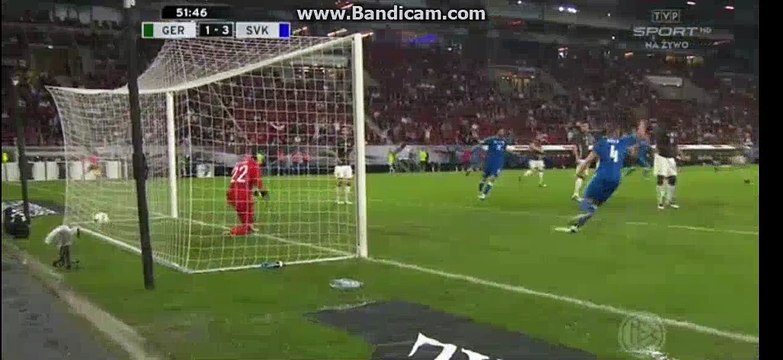 Juraj Kucka funny Goal - Germany 1-3 Slovakia - 29-05-2016