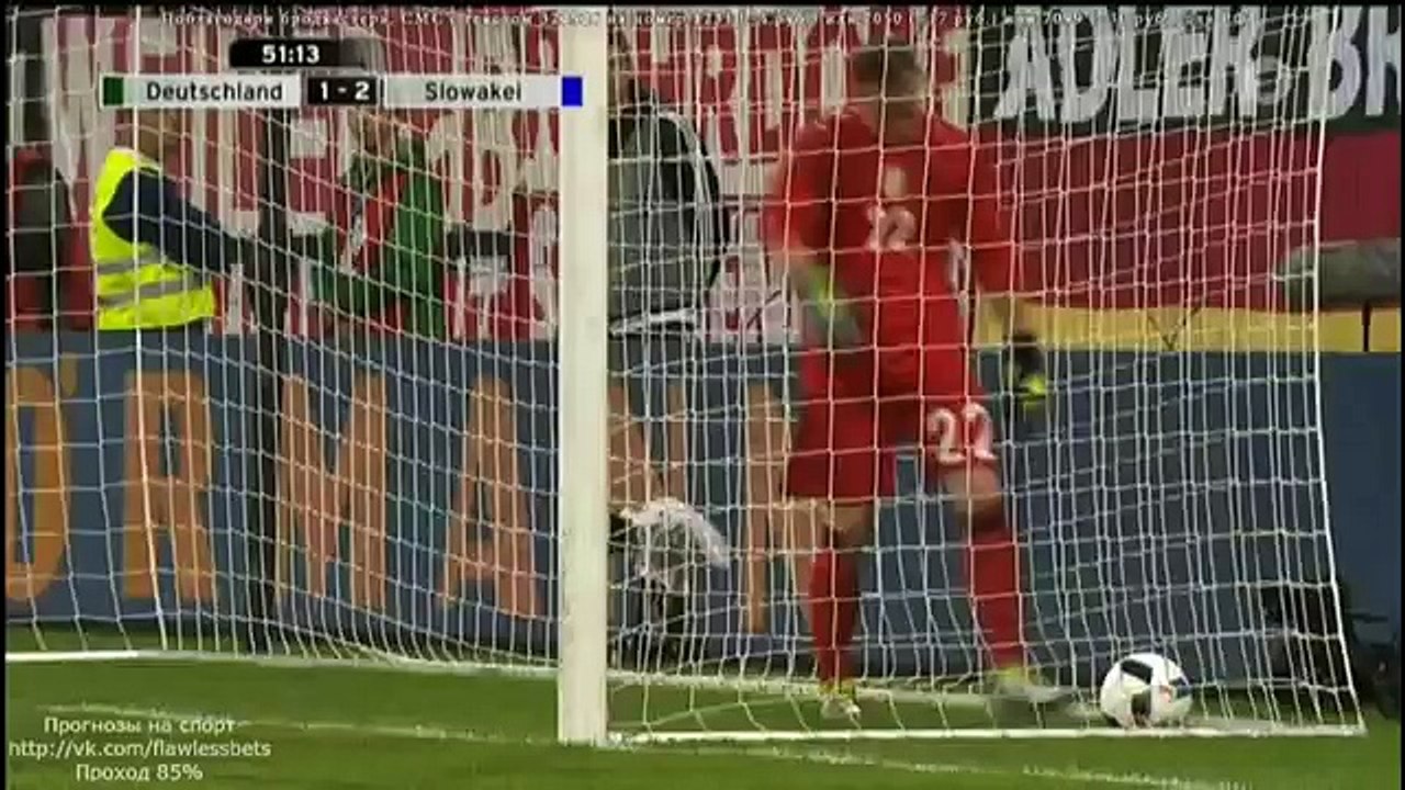 Juraj Kucka Goal  HD - Germany vs Slovakia 1-3 29 5 2016
