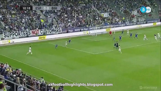 All Goals HD - Spain 3-1 Bosnia & Herzegovina 29.05.2016 HD