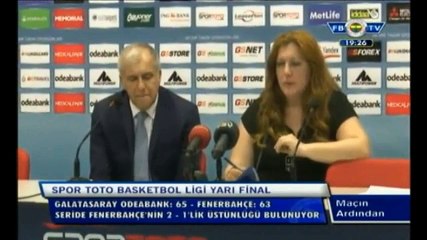 Zeljko Obradovic: Final için bir tane galibiyete ihtiyacımız var