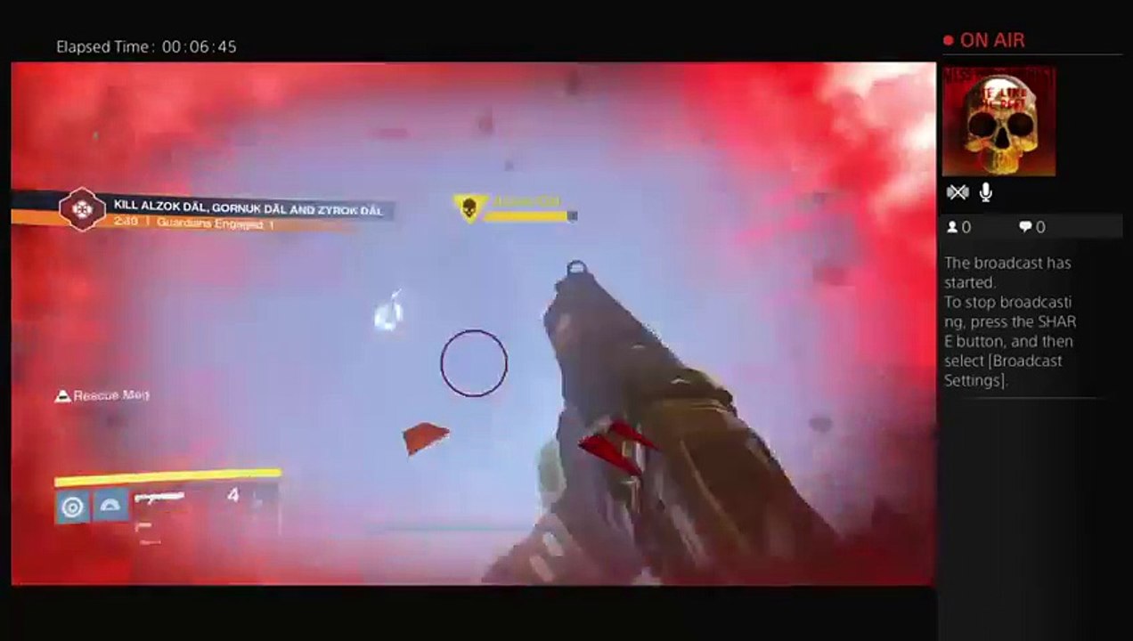 Fishbomb261 live PS4 broadcast (7)