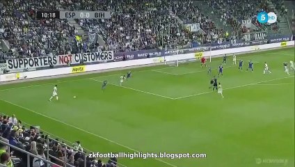 Spain vs Bosnia & Herzegovina 3-1 All Goals & Highlights 29.05.2016