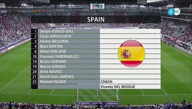 Spain 3-1 Bosnia HD All Goals & Full Highlights 29.05.2016